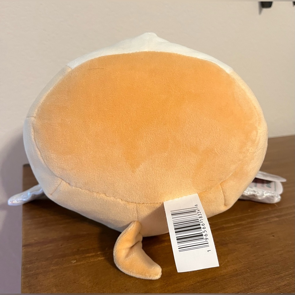 Original Squishmallows Pam the Pug 10” Valentine Plushie Cupid Angel Wings Plush - Picture 9 of 10
